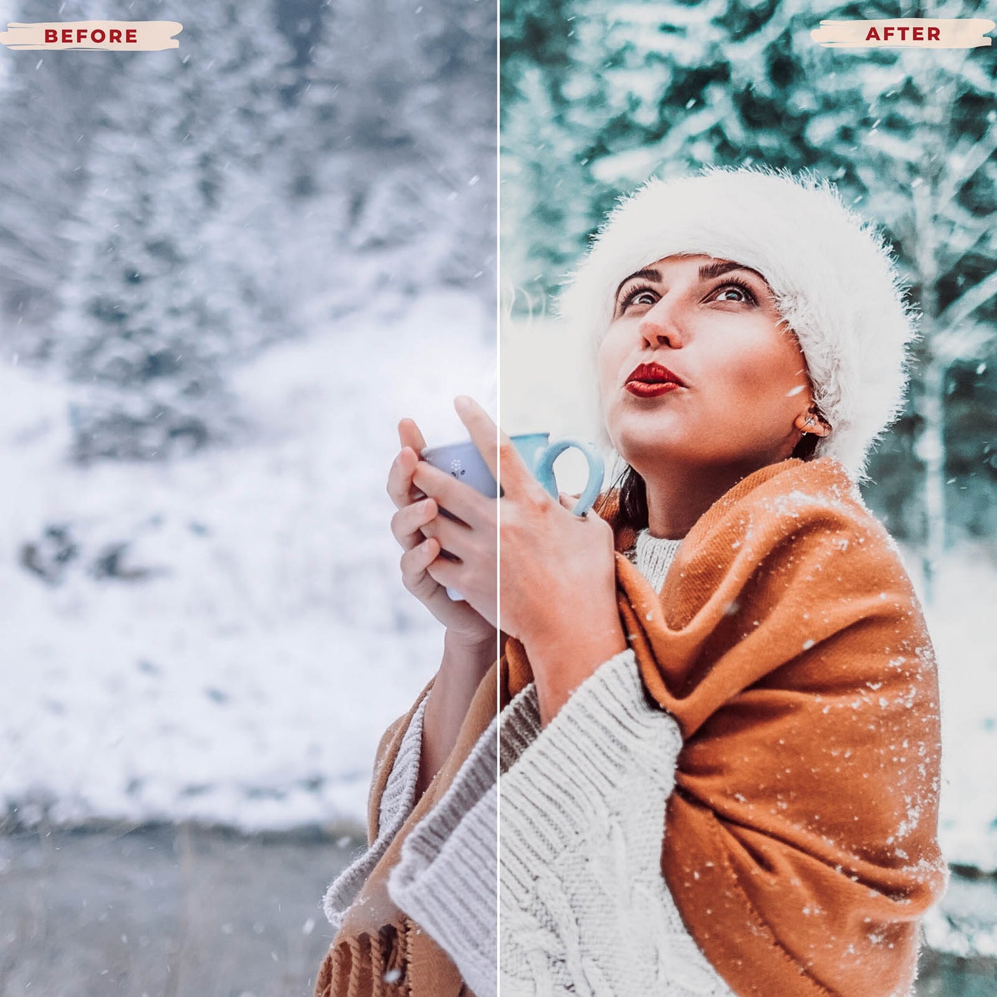 Ai-Optimized LET IT SNOW LIGHTROOM PRESETS