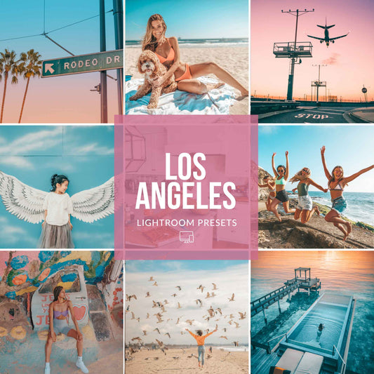 Ai-Optimized LOS ANGELES LIGHTROOM PRESETS