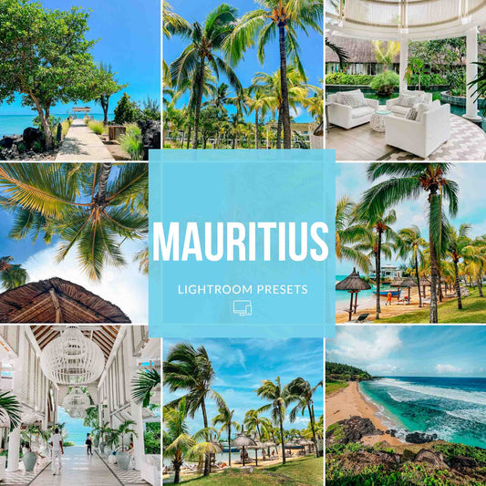 Ai-Optimized MAURITIUS LIGHTROOM PRESETS