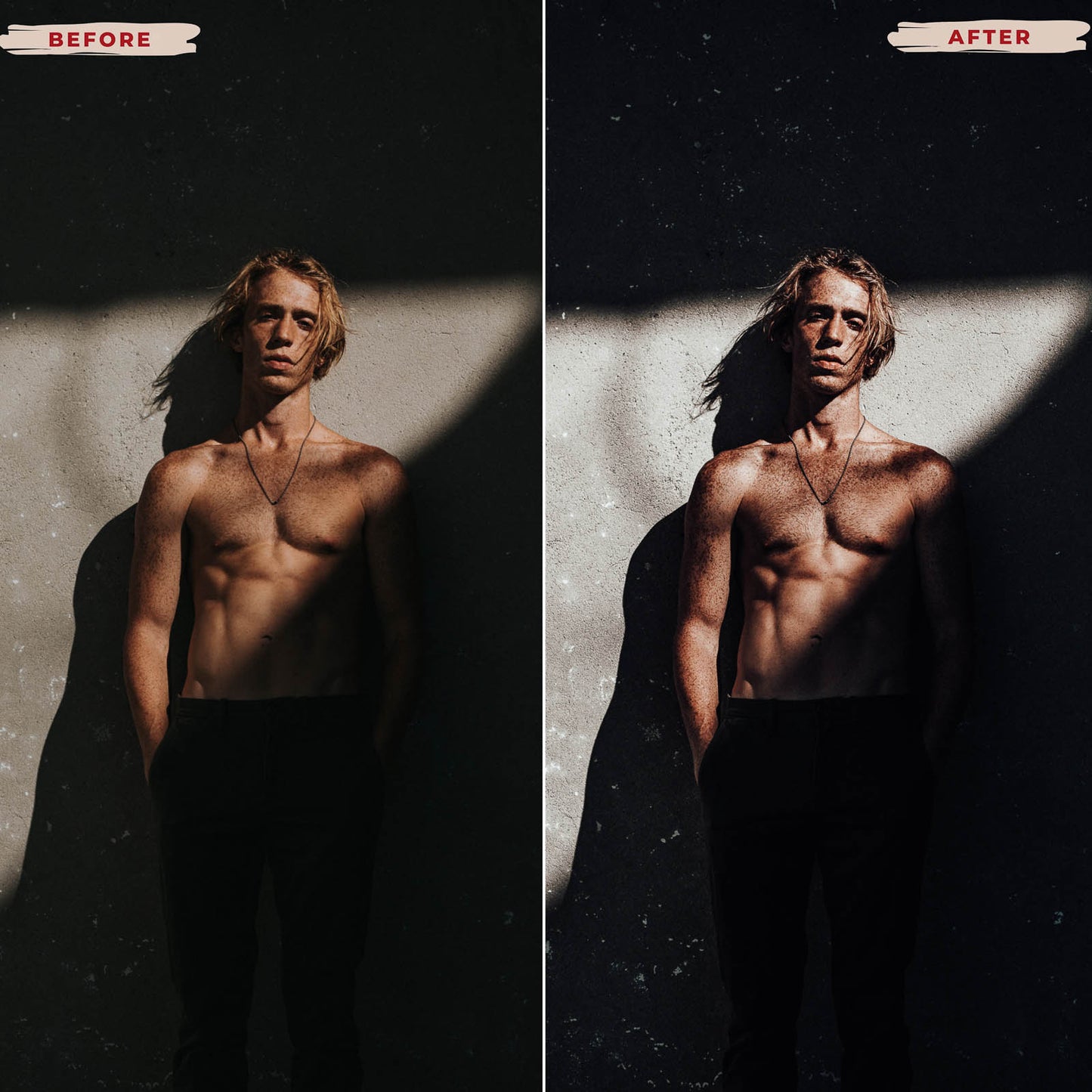 Ai-Optimized MEN'S PACK LIGHTROOM PRESETS