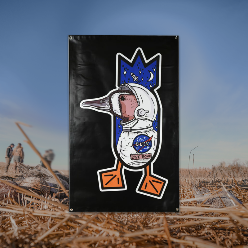 Blue Rocket Banner