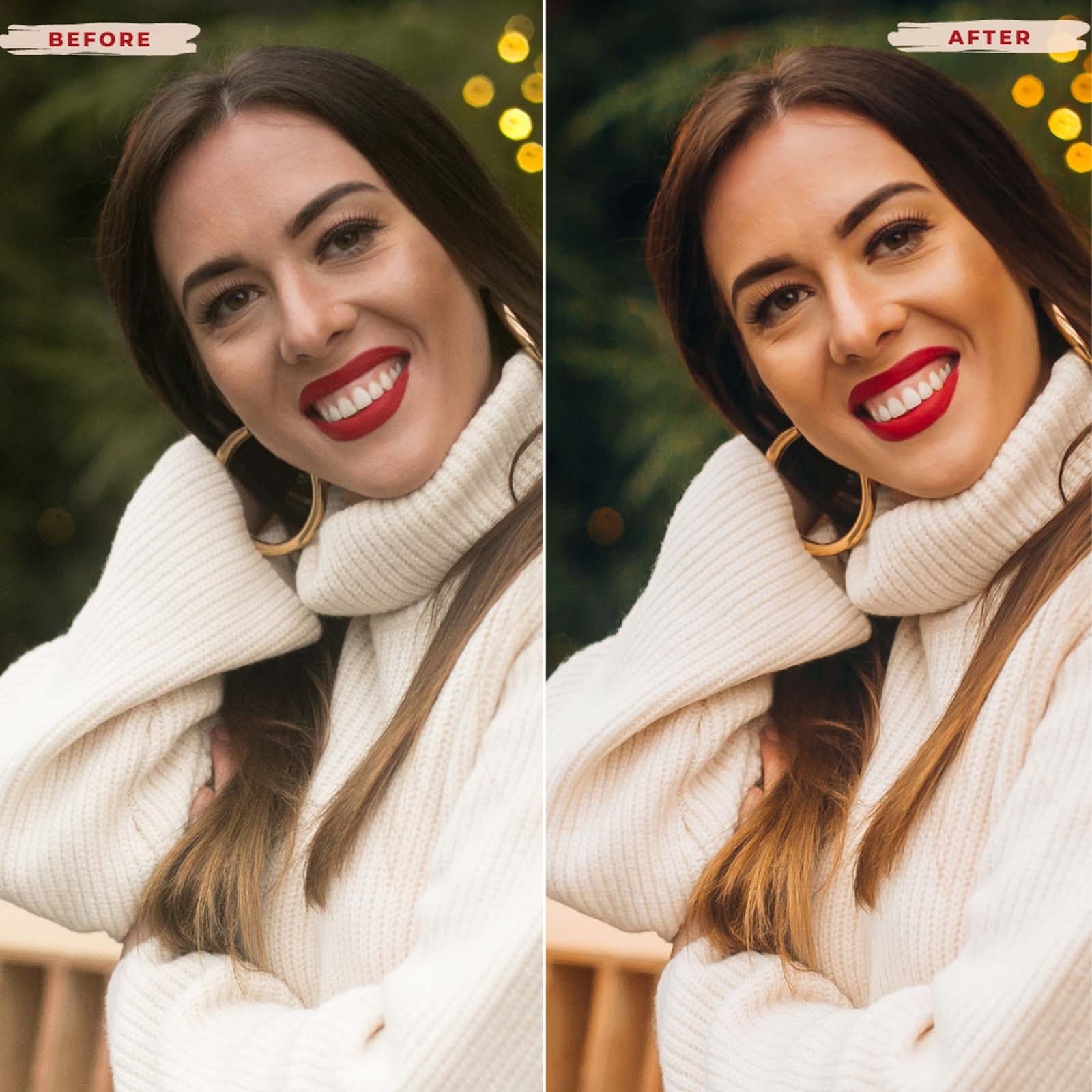 MISTLETOE LIGHTROOM PRESETS from 123presets