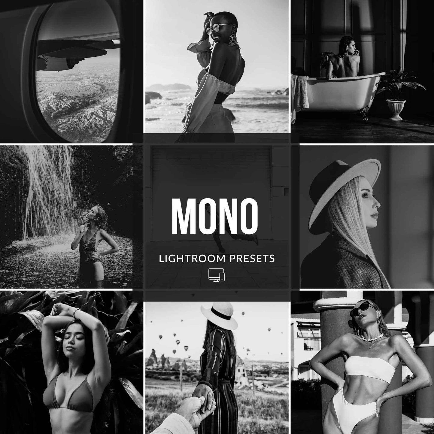 Ai-Optimized MONO LIGHTROOM PRESETS