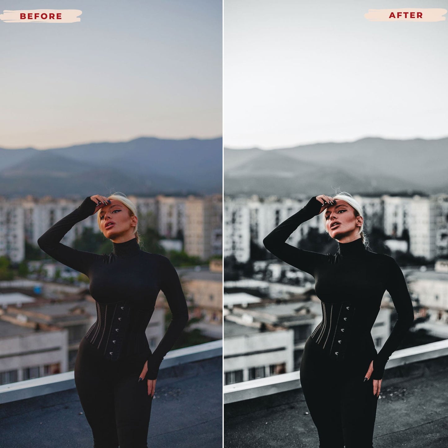 Ai-Optimized MOON BLACK LIGHTROOM PRESETS