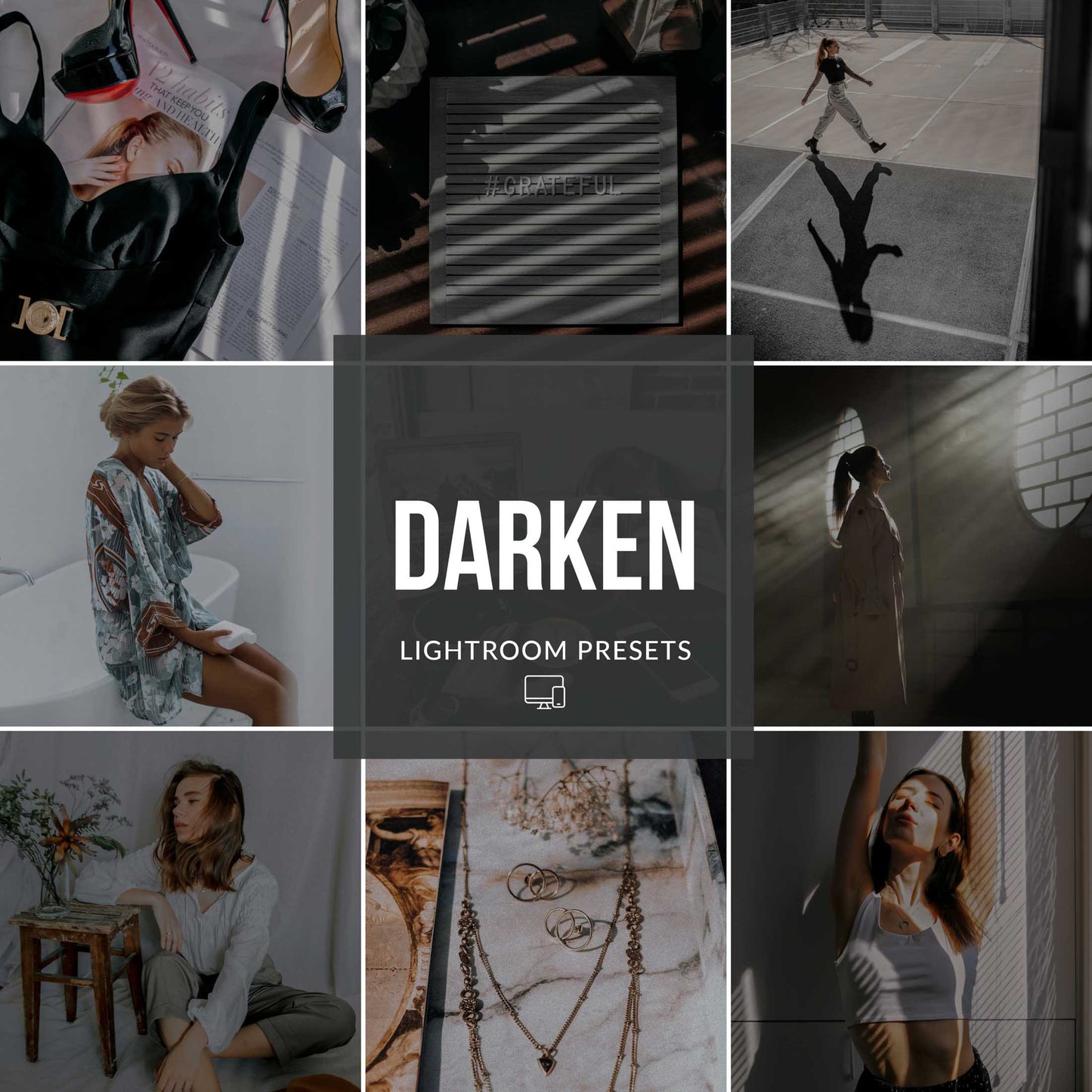 Ai-Optimized DARKEN LIGHTROOM PRESETS