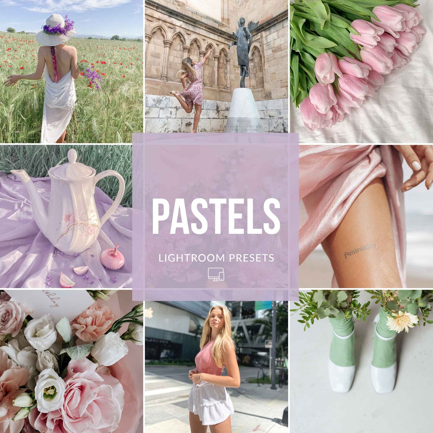 Ai-Optimized PASTELS LIGHTROOM PRESETS