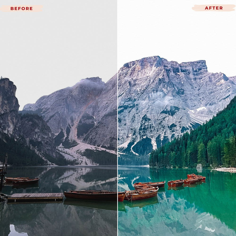 Ai-Optimized NATURE LIGHTROOM PRESETS