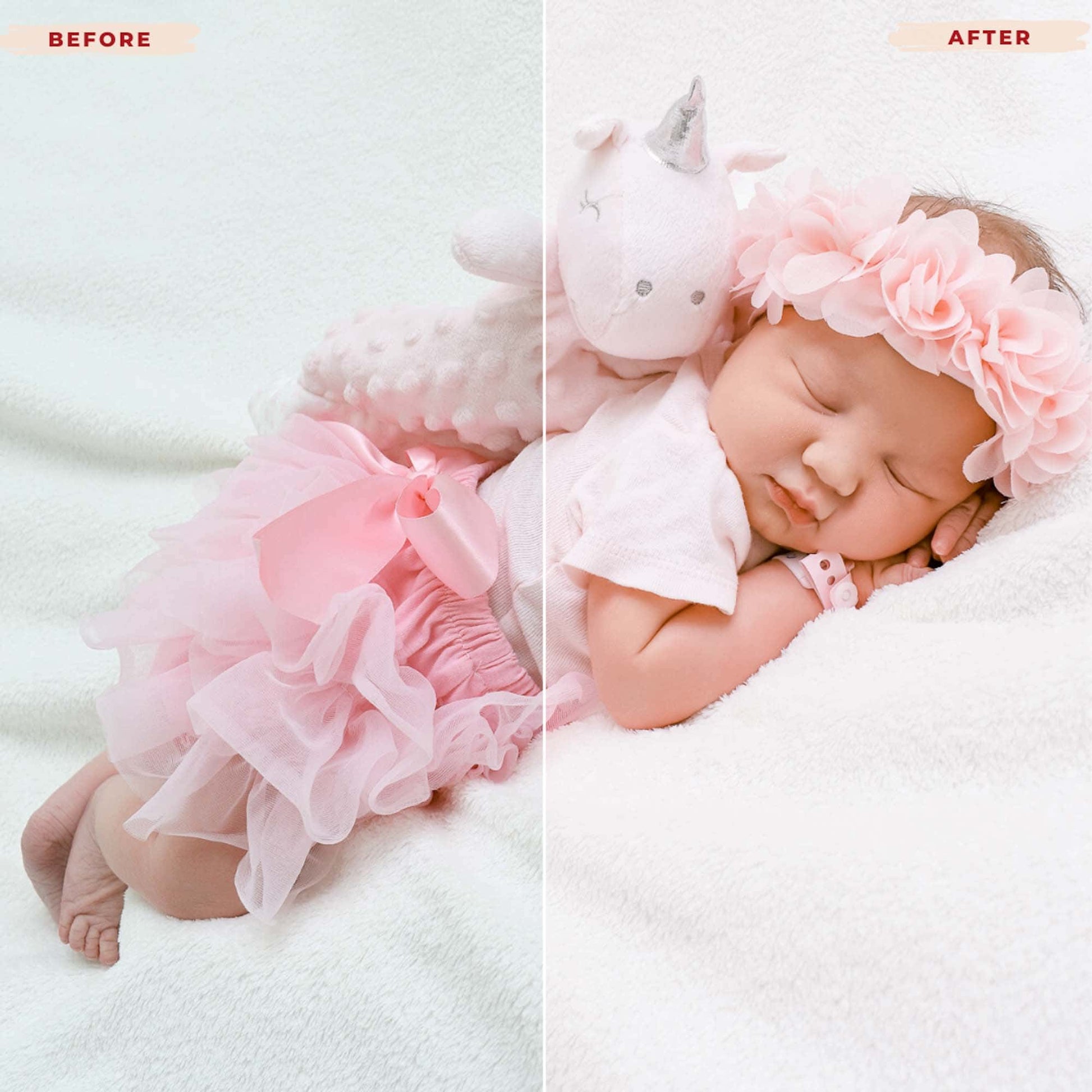 NEWBORN LIGHTROOM PRESETS from 123presets