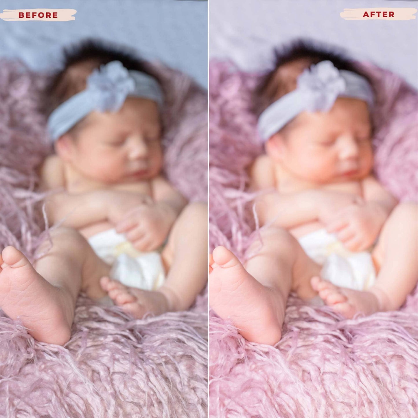 NEWBORN LIGHTROOM PRESETS from 123presets