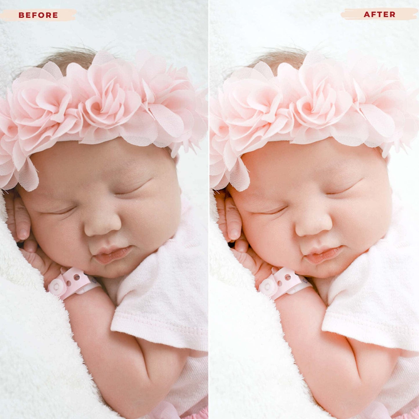 NEWBORN LIGHTROOM PRESETS from 123presets