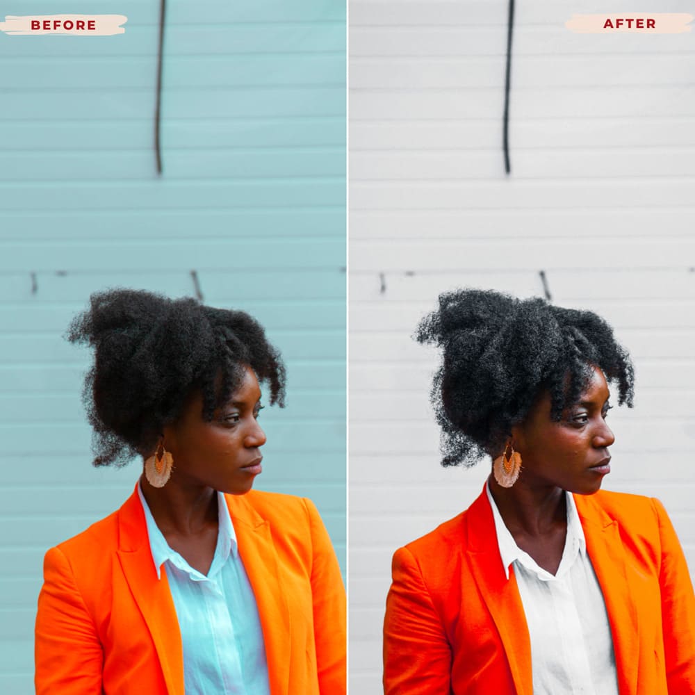 Ai-Optimized ORANGE BLACK LIGHTROOM PRESETS