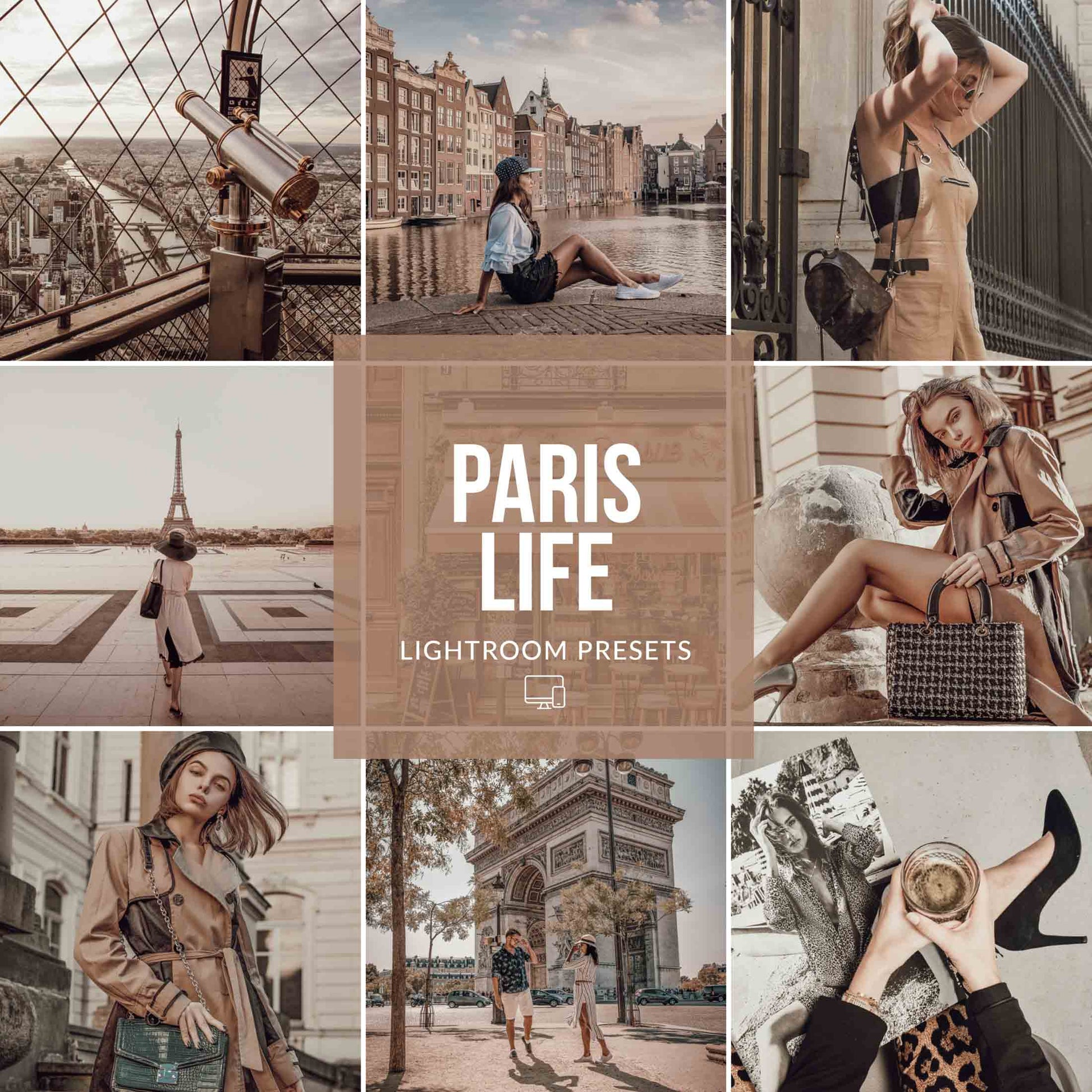 Ai-Optimized PARIS LIFE LIGHTROOM PRESETS