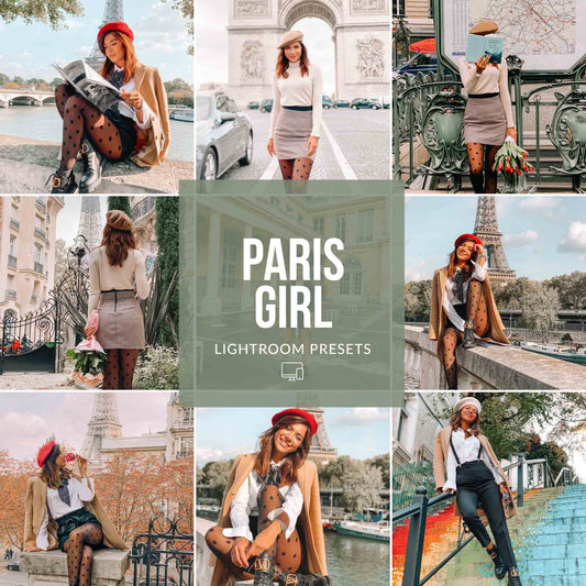 Ai-Optimized PARIS GIRL LIGHTROOM PRESETS