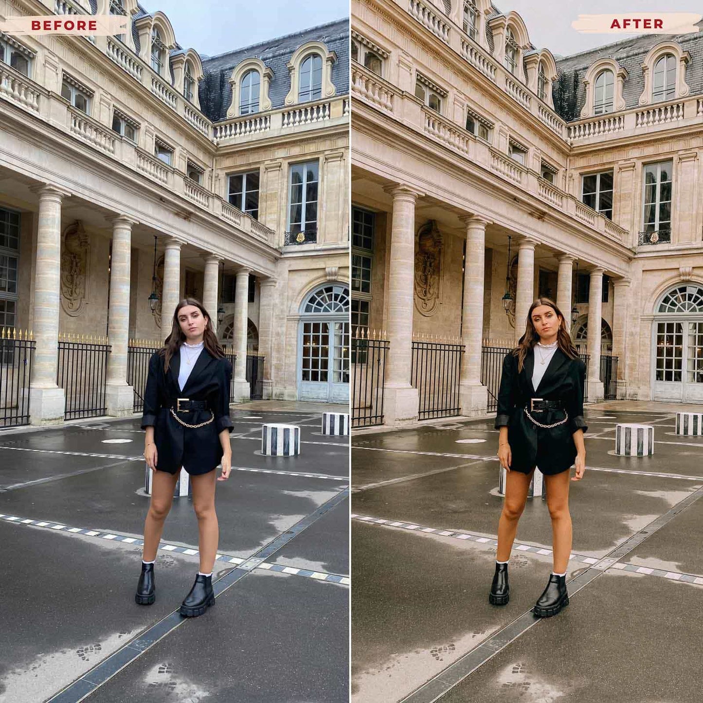 Ai-Optimized PARIS GIRL LIGHTROOM PRESETS