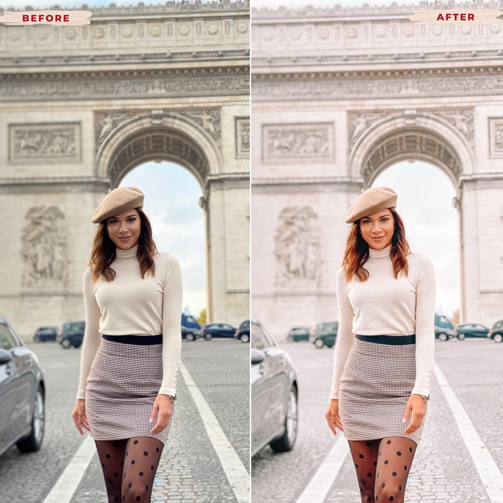 Ai-Optimized PARIS GIRL LIGHTROOM PRESETS