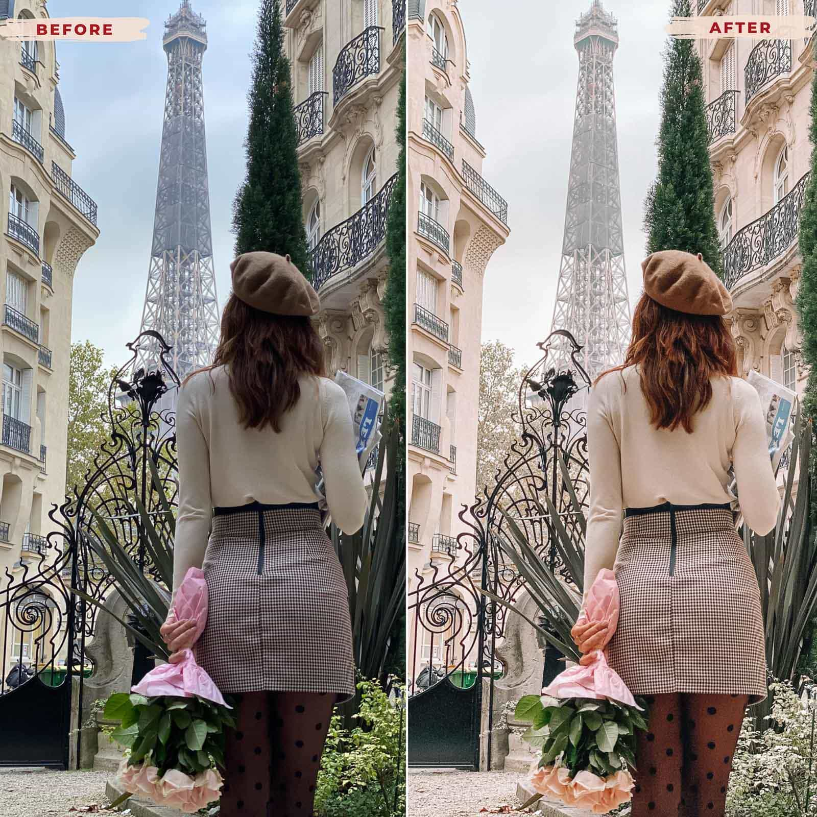 Ai-Optimized PARIS GIRL LIGHTROOM PRESETS