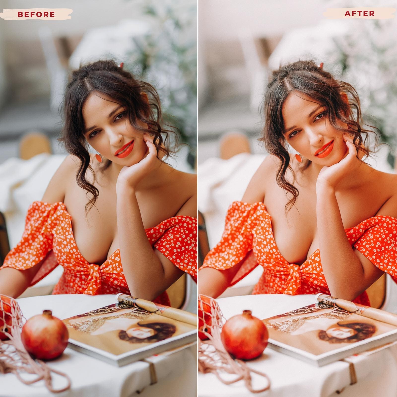 Ai-Optimized PEACH TONES LIGHTROOM PRESETS