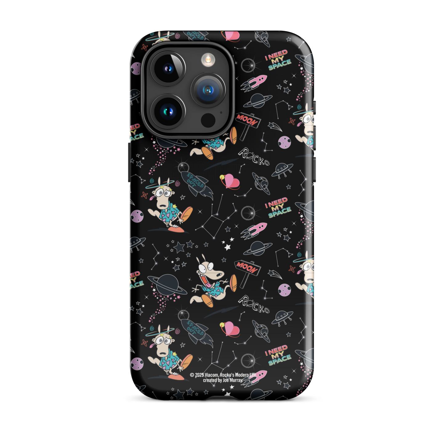 Rocko's Modern Life Space Pattern Tough Phone Case - iPhone