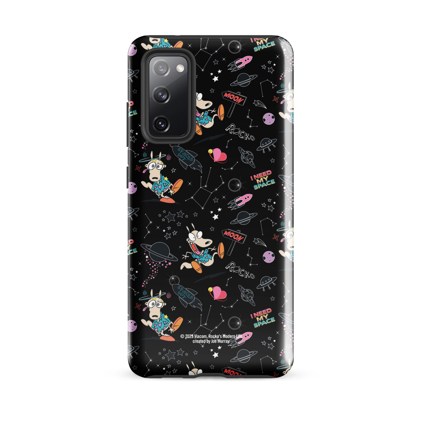 Rocko's Modern Life Space Pattern Tough Phone Case - Samsung