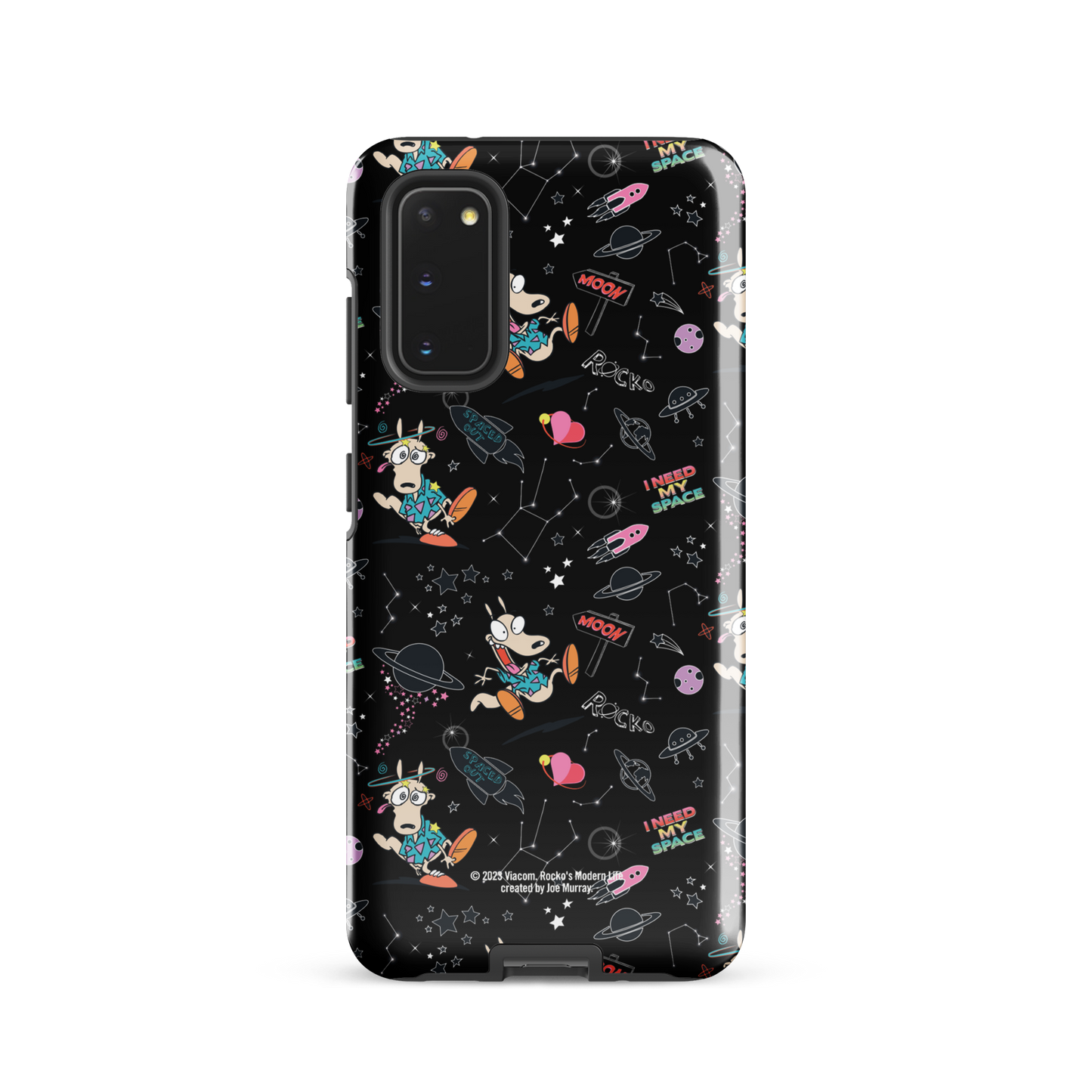 Rocko's Modern Life Space Pattern Tough Phone Case - Samsung