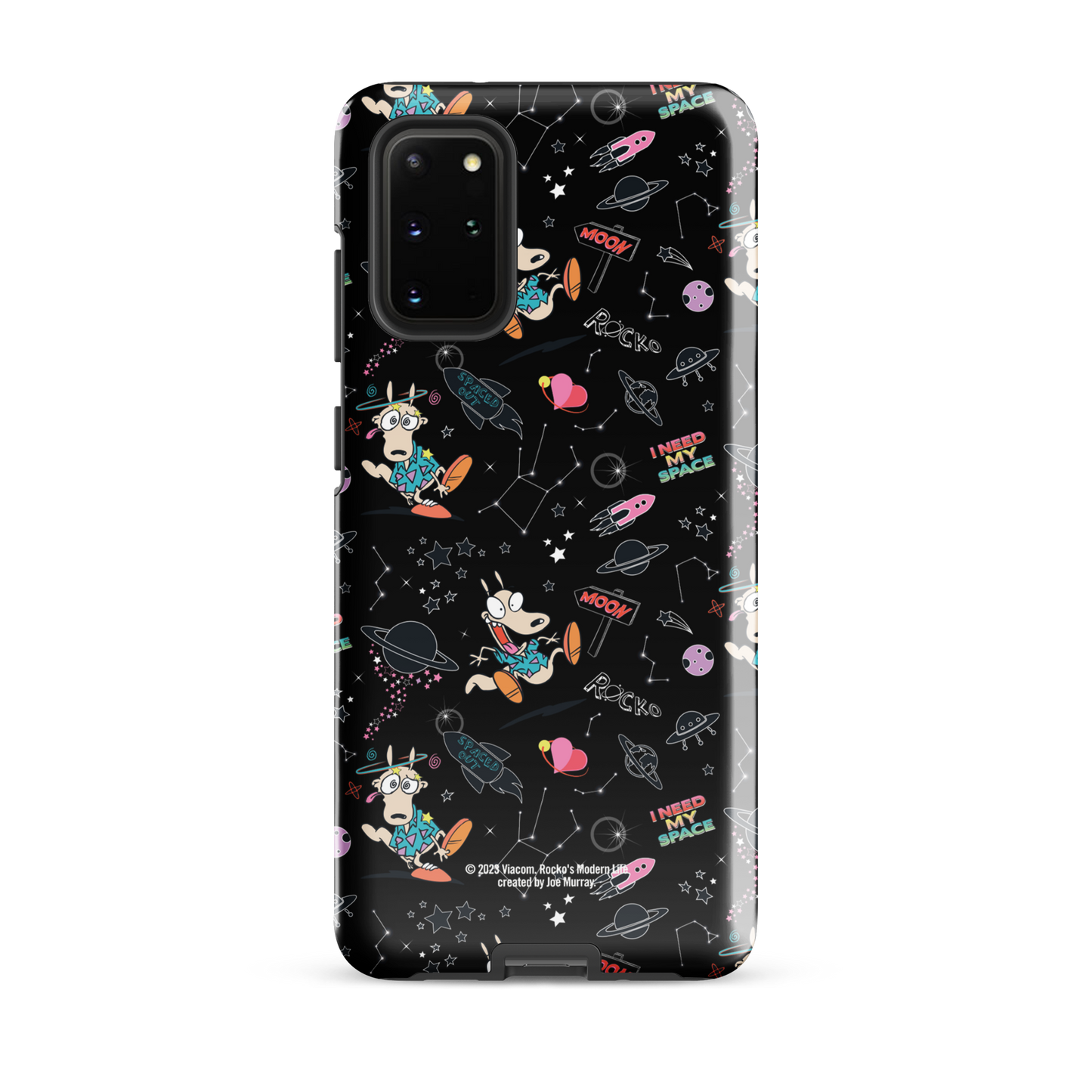 Rocko's Modern Life Space Pattern Tough Phone Case - Samsung