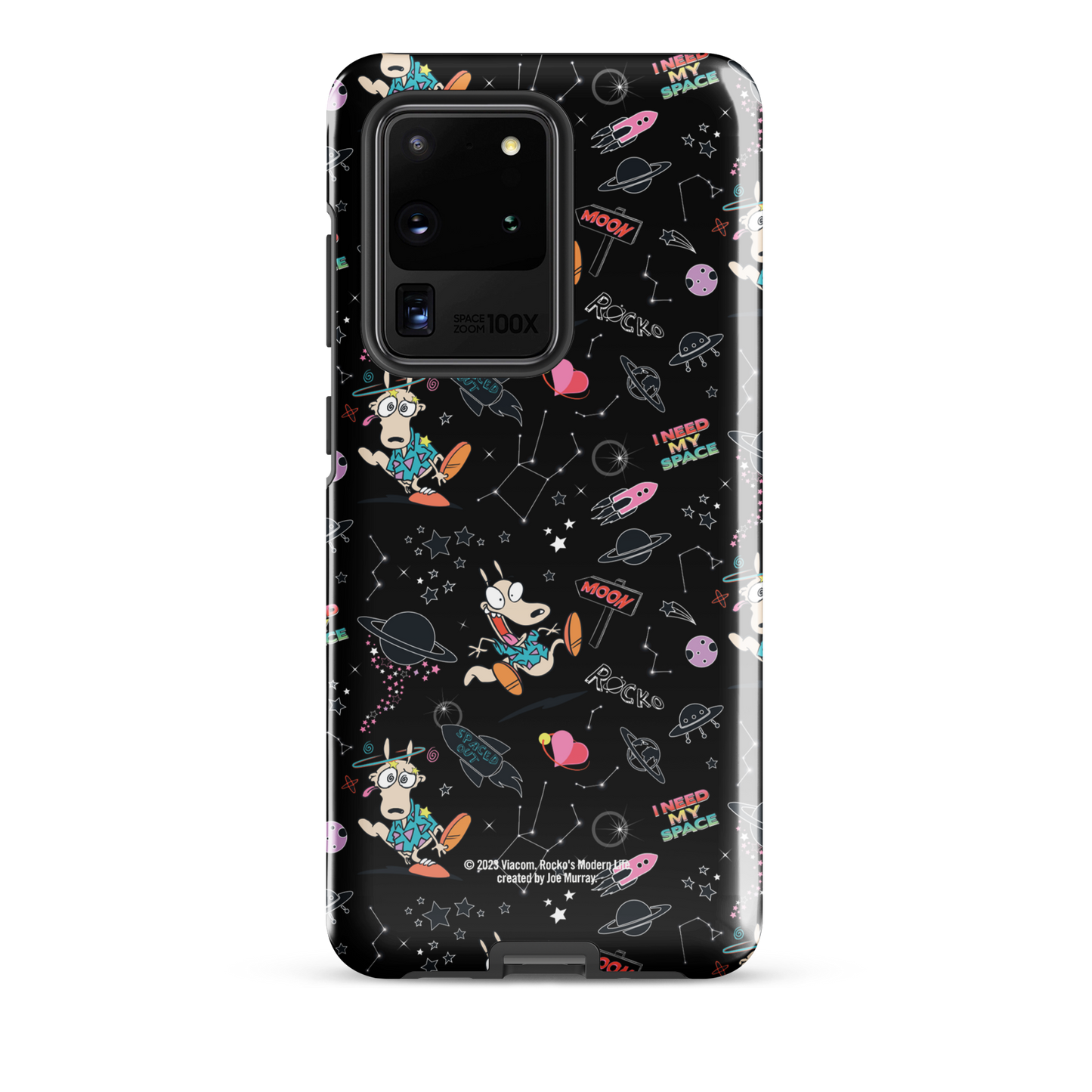 Rocko's Modern Life Space Pattern Tough Phone Case - Samsung