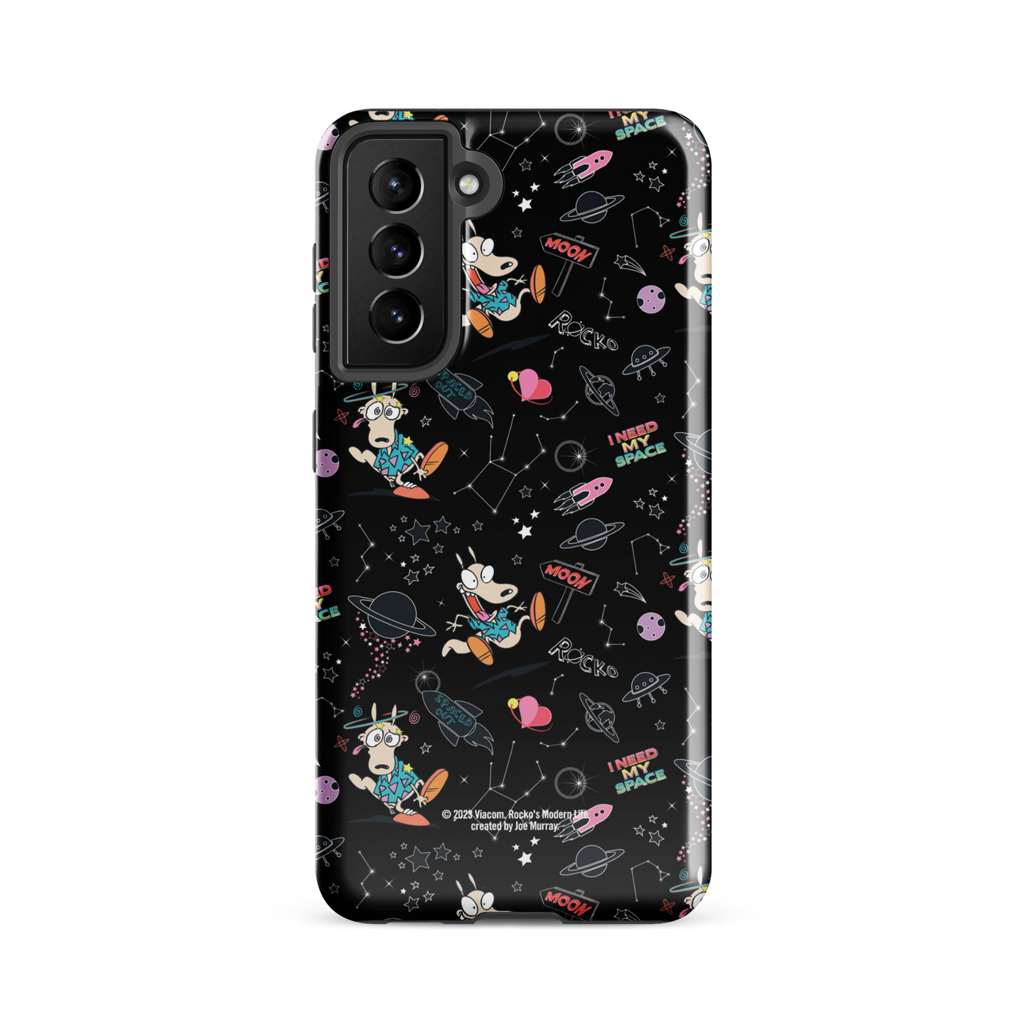 Rocko's Modern Life Space Pattern Tough Phone Case - Samsung