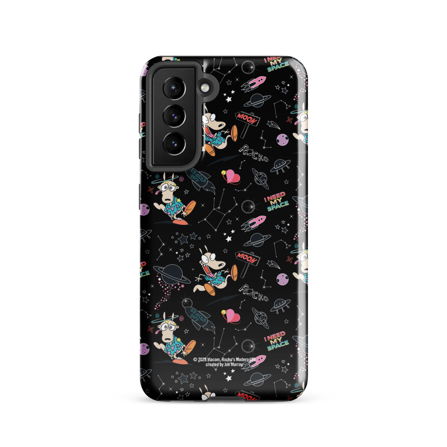 Rocko's Modern Life Space Pattern Tough Phone Case - Samsung