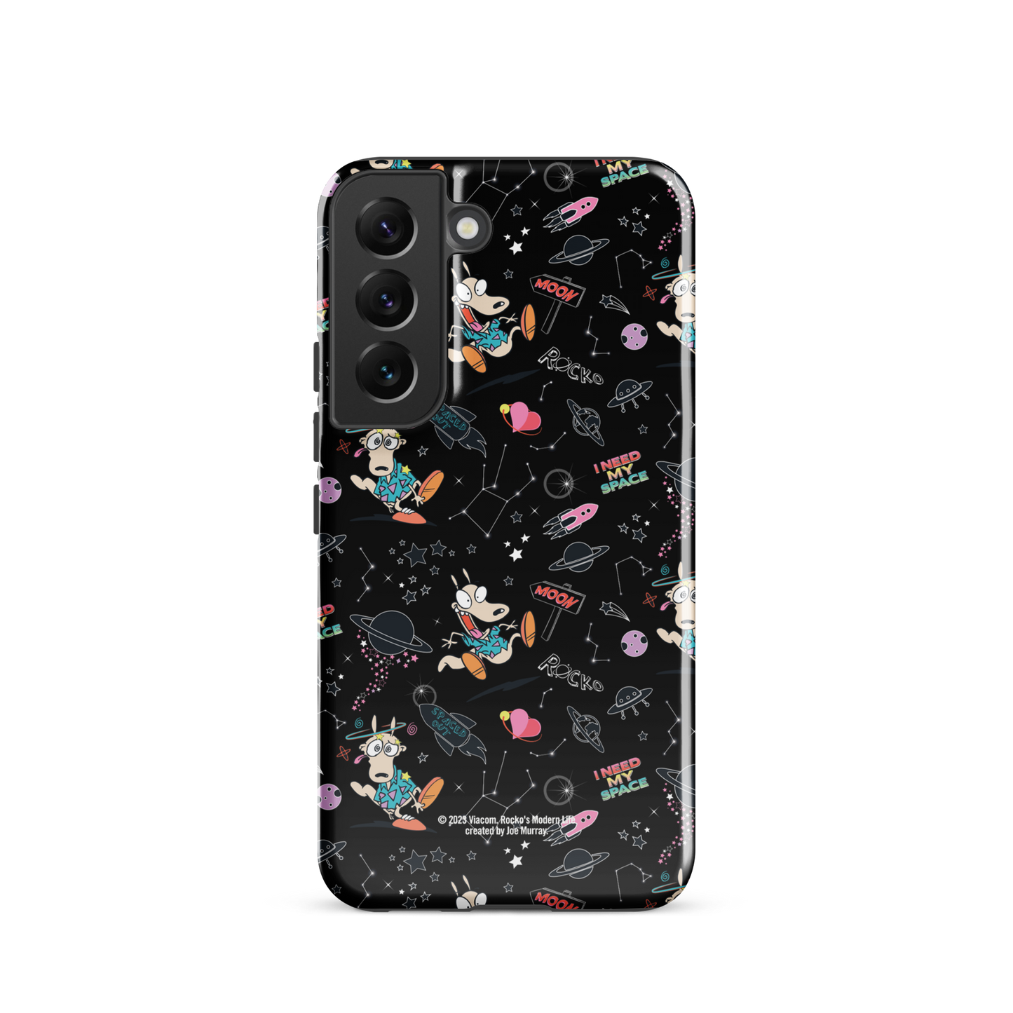 Rocko's Modern Life Space Pattern Tough Phone Case - Samsung