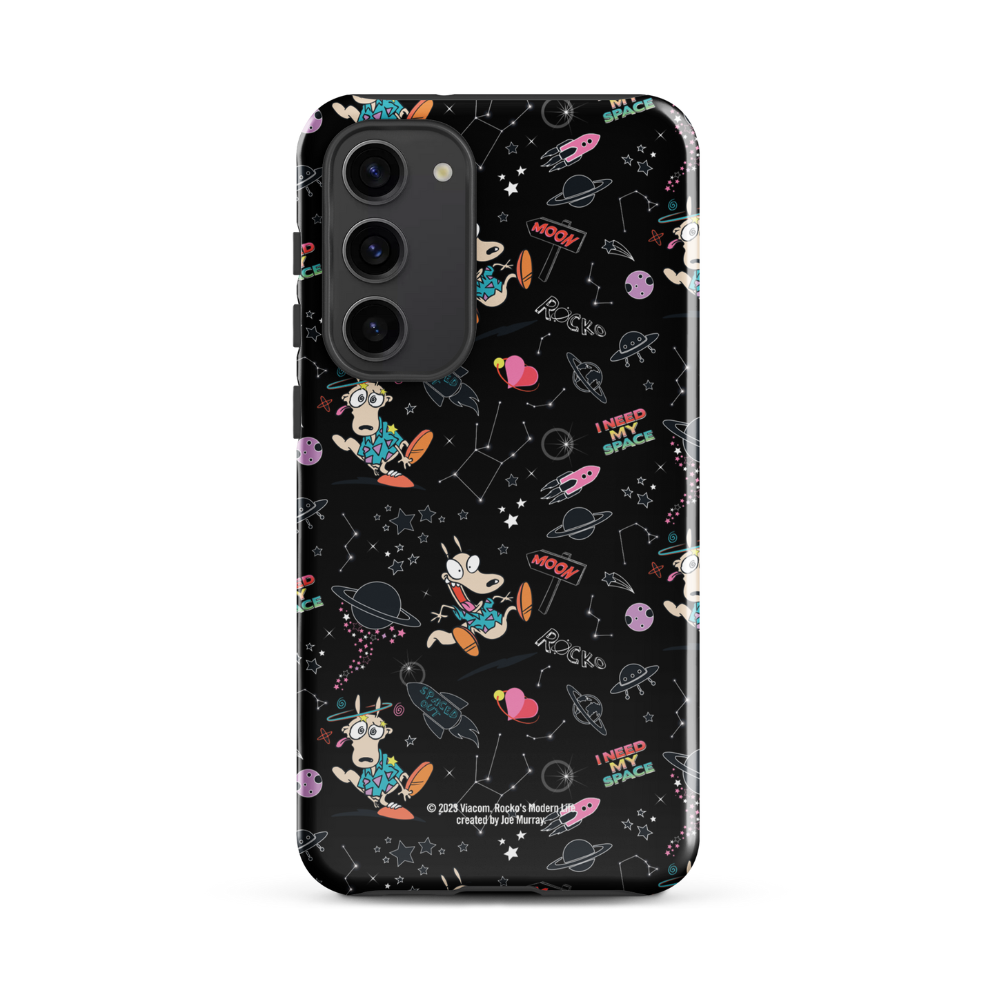 Rocko's Modern Life Space Pattern Tough Phone Case - Samsung