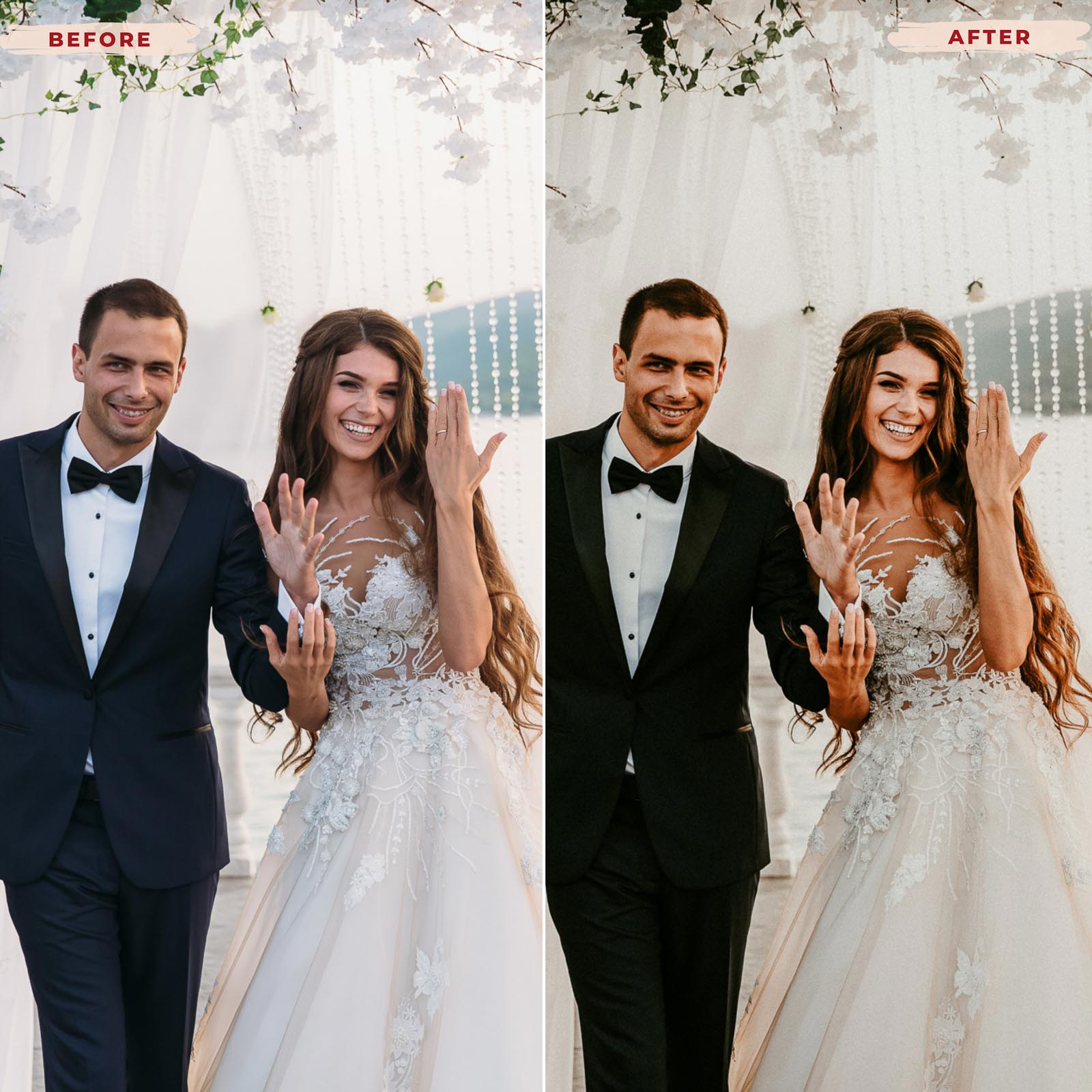 Ai-Optimized ROYAL WEDDING LIGHTROOM PRESETS