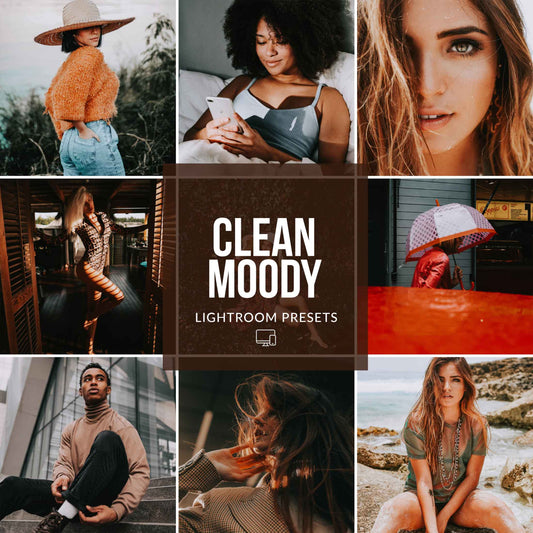 Ai-Optimized CLEAN MOODY LIGHTROOM PRESETS