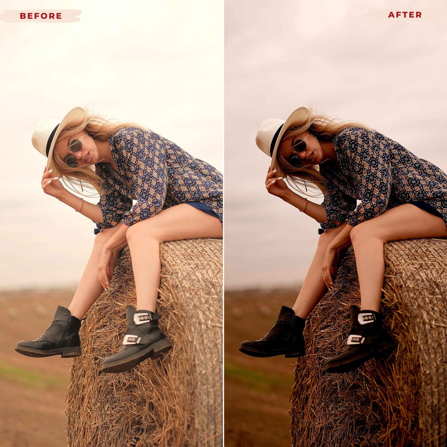 Ai-Optimized RUSTIC PORTRAITS LIGHTROOM PRESETS