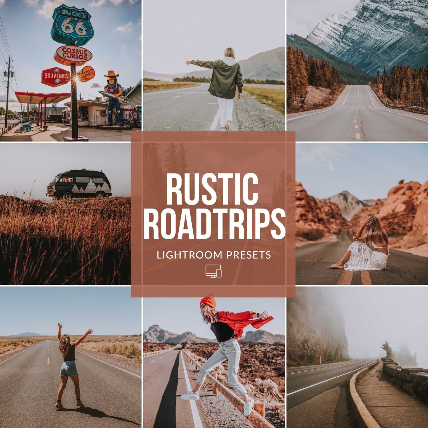 Ai-Optimized RUSTIC ROADTRIPS LIGHTROOM PRESETS