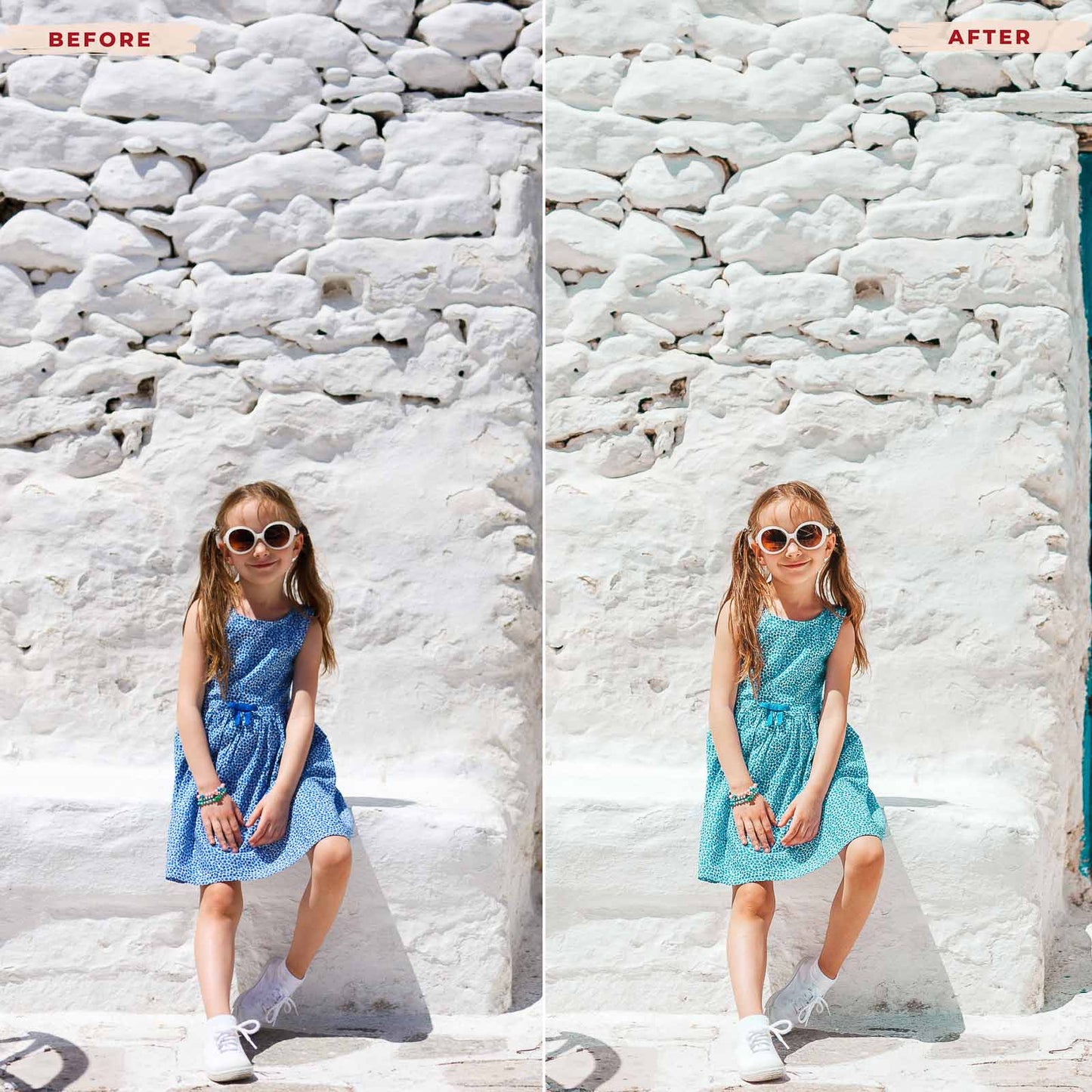 Ai-Optimized SANTORINI LIGHTROOM PRESETS