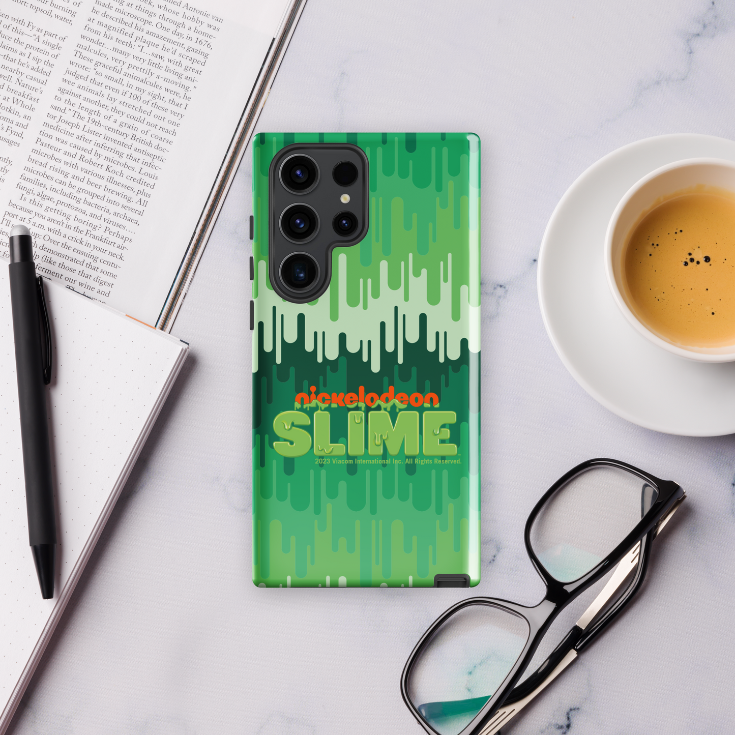 Slime Ombre Green Tough Phone Case - Samsung