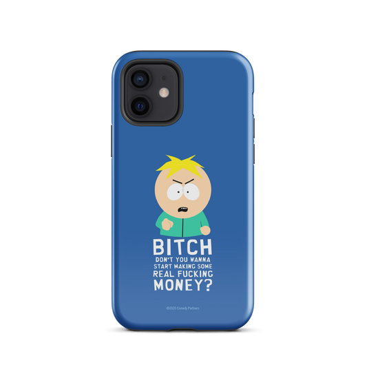 South Park Butters Make Real Money Tough Phone Case - iPhone