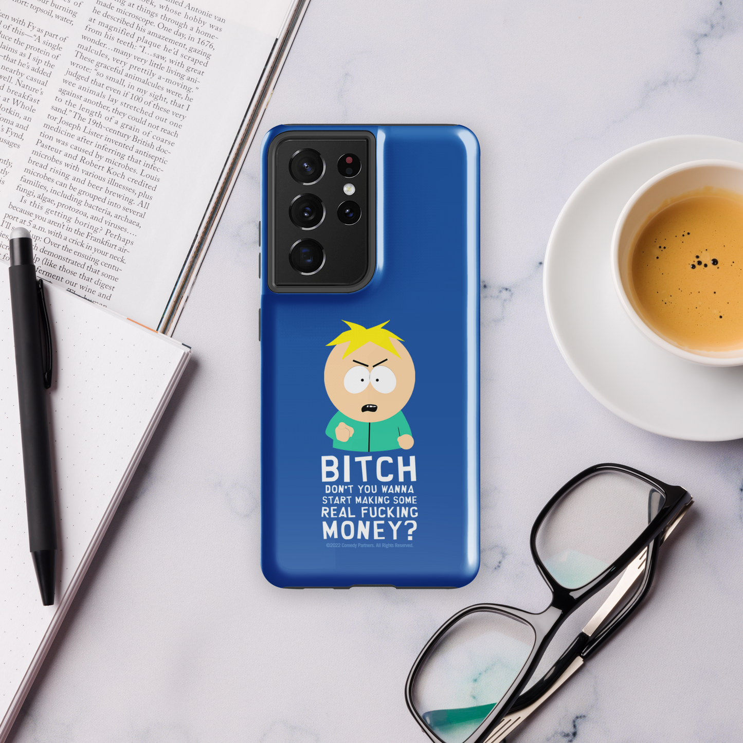 South Park Butters Make Real Money Tough Phone Case - Samsung