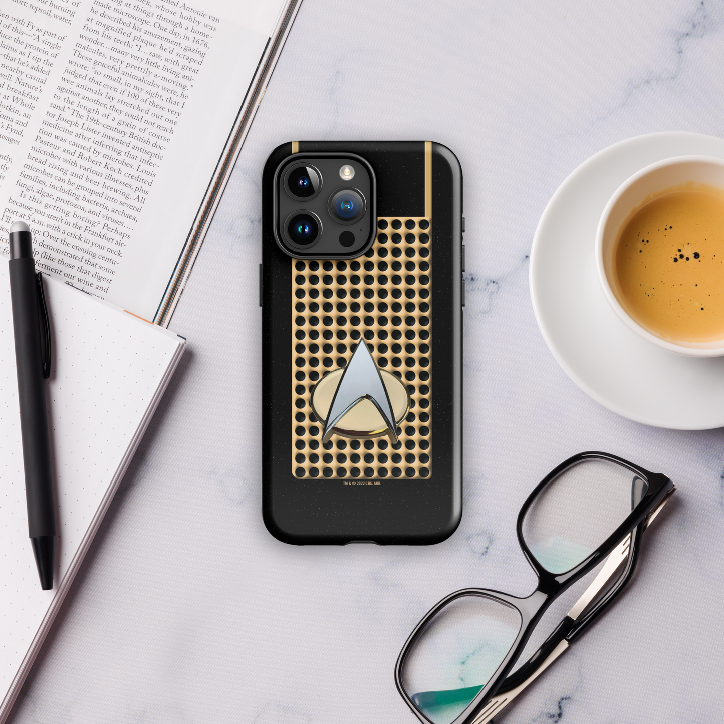 Star Trek: The Original Series Communicator Delta Large Tough Phone Case - iPhone