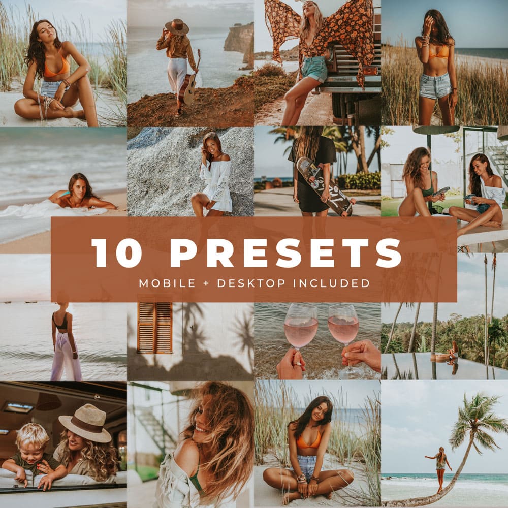 Ai-Optimized SUMMER CHILL LIGHTROOM PRESETS