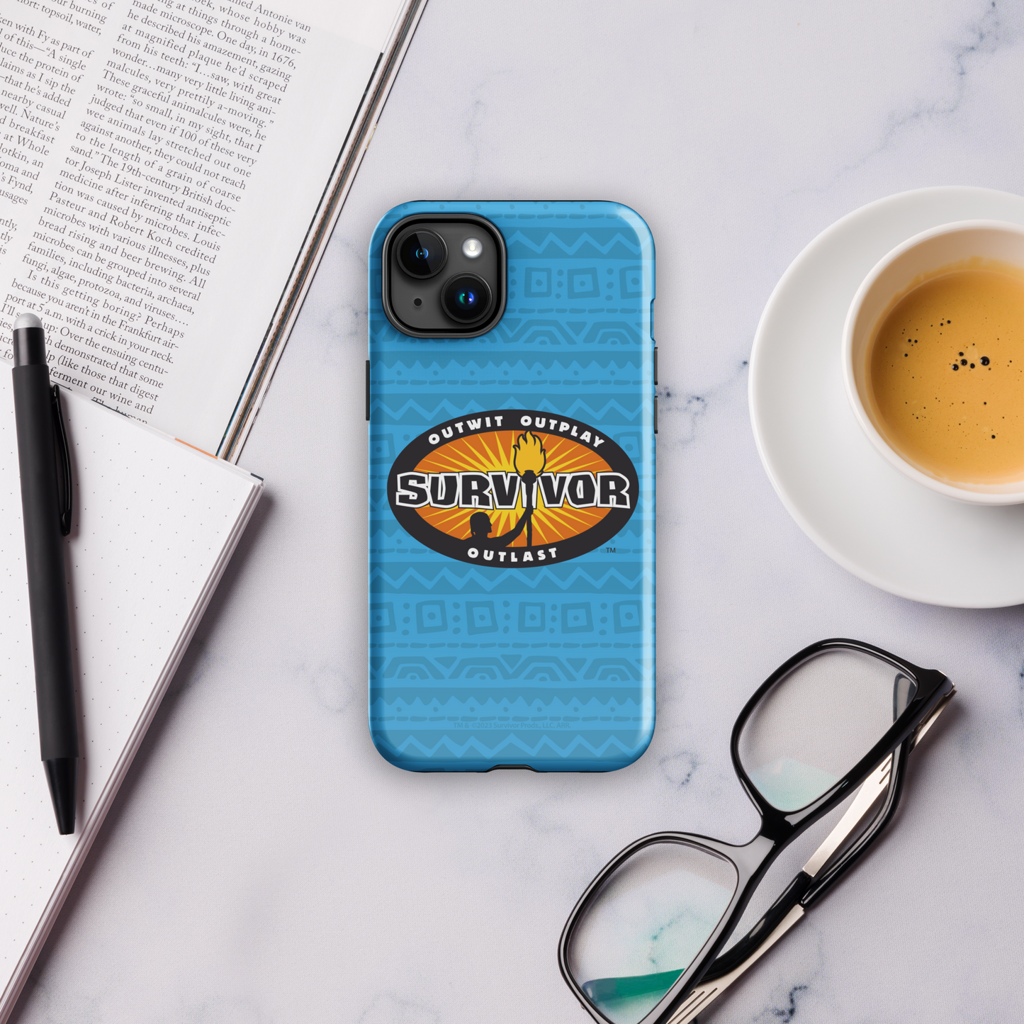 Survivor Logo Tough Phone Case - iPhone