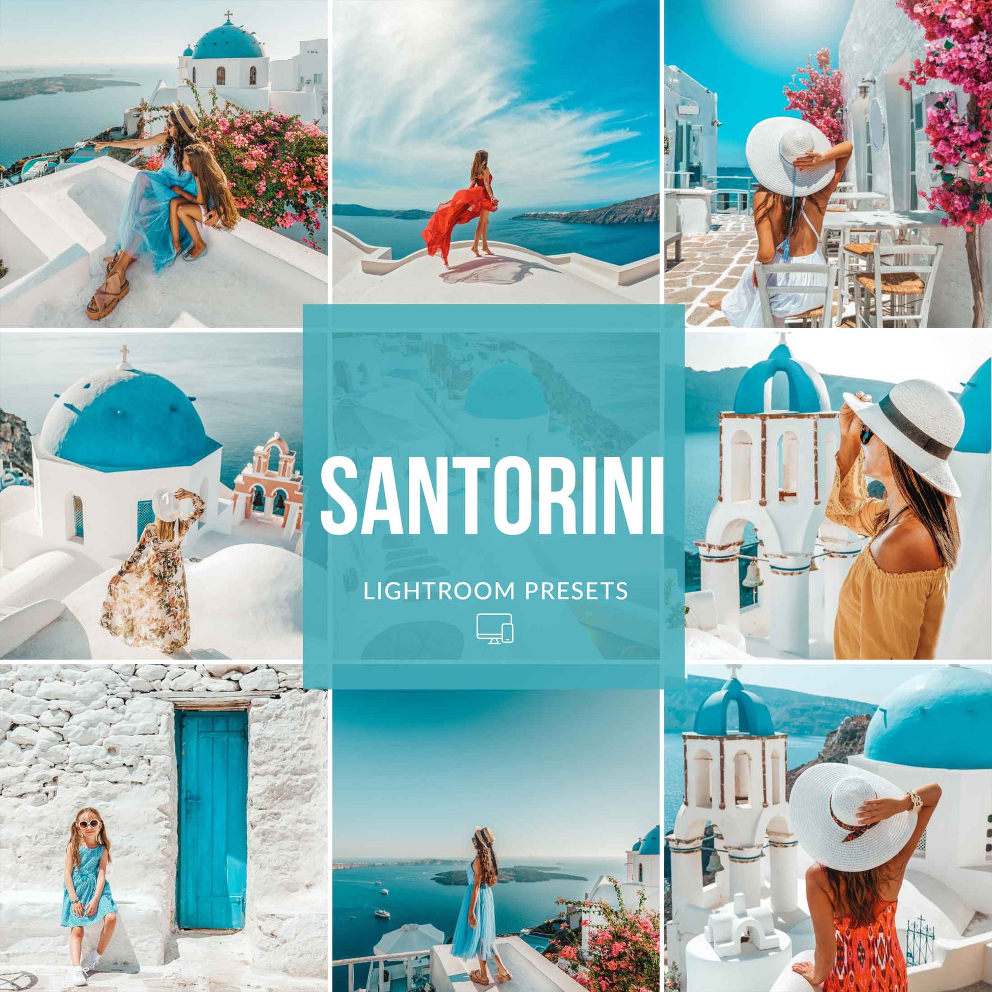 Ai-Optimized SANTORINI LIGHTROOM PRESETS