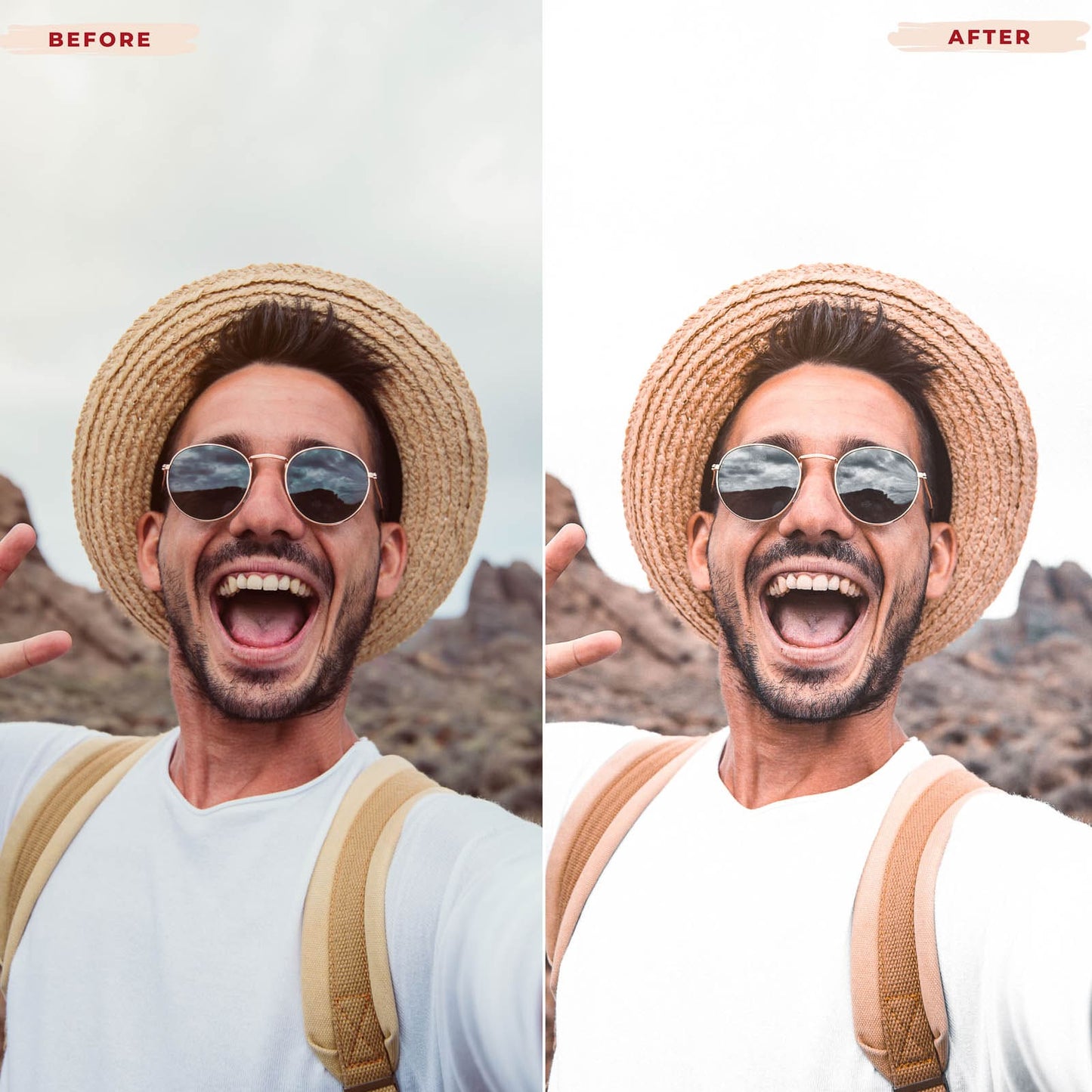 Ai-Optimized SELFIE LIGHTROOM PRESETS