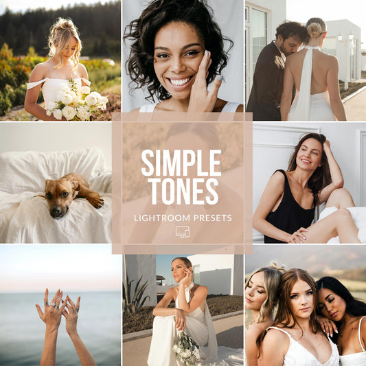 Ai-Optimized SIMPLE TONES LIGHTROOM PRESETS