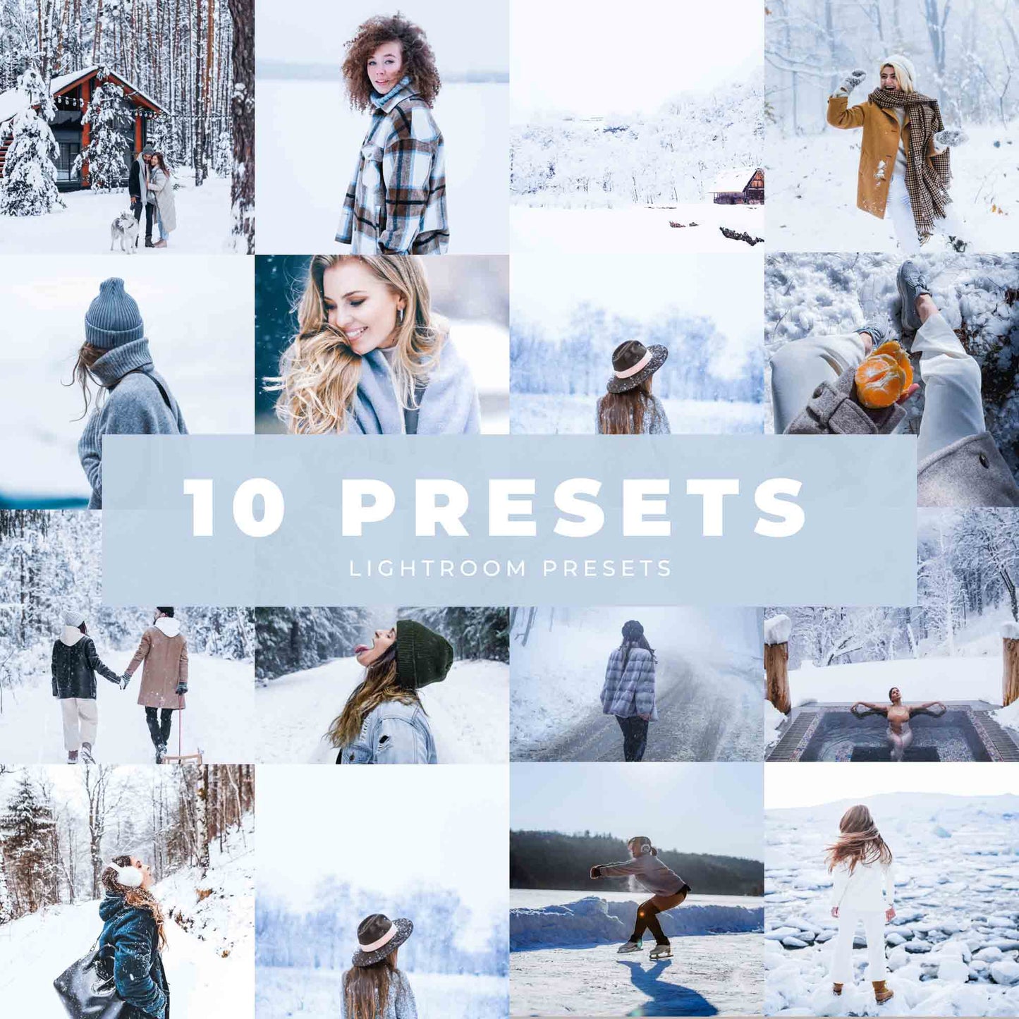 Ai-Optimized SNOW COLD LIGHTROOM PRESETS