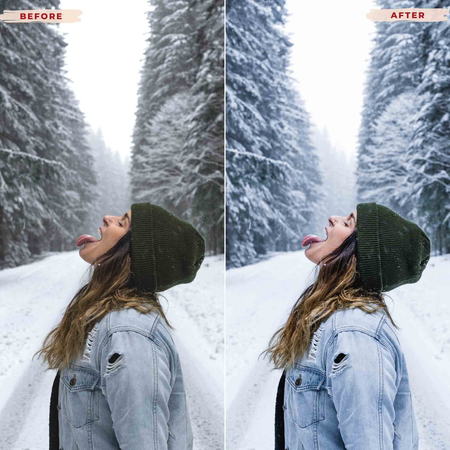 Ai-Optimized SNOW COLD LIGHTROOM PRESETS