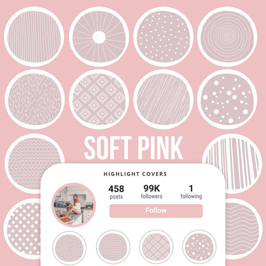 Ai-Optimized SOFT PINK IG HIGHLIGHT COVERS