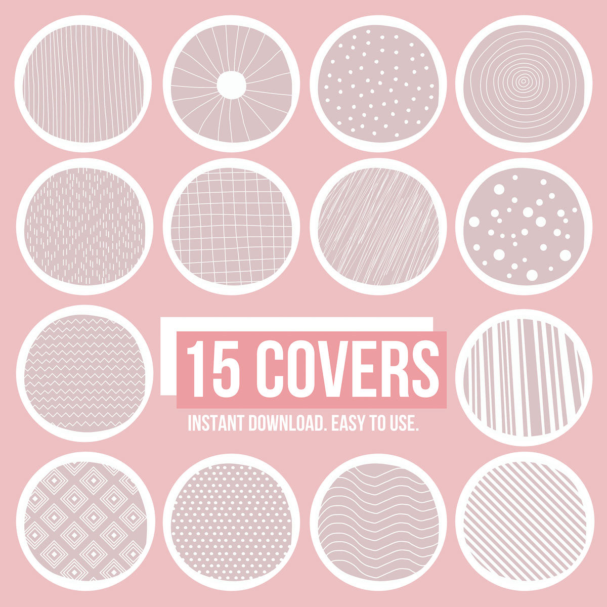 Ai-Optimized SOFT PINK IG HIGHLIGHT COVERS