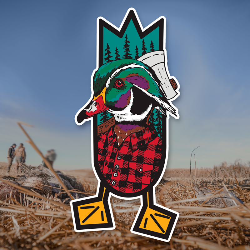 Lumberjack 4' Trailer Decal