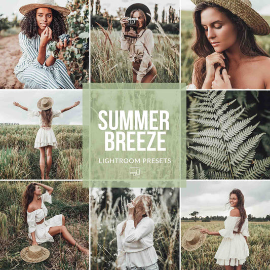 Ai-Optimized SUMMER BREEZE LIGHTROOM PRESETS